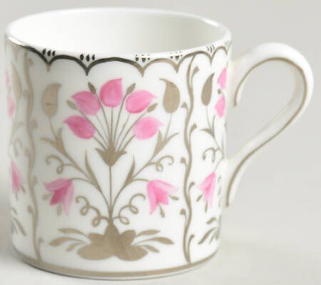 Papyrus Pink Bond Shape Demitasse Cup