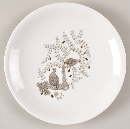 Partridge In A Pear Tree Bread & Butter Plate