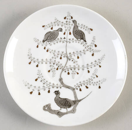 Partridge In A Pear Tree Saucer