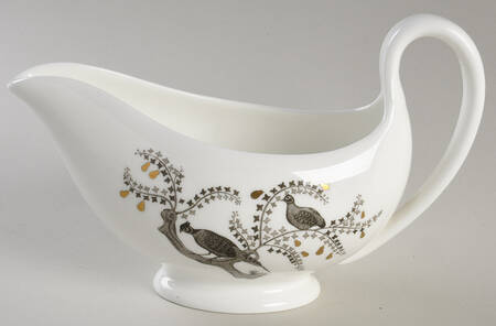 Partridge In A Pear Tree Gravy Boat