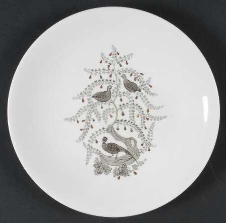 Partridge In A Pear Tree Luncheon Plate