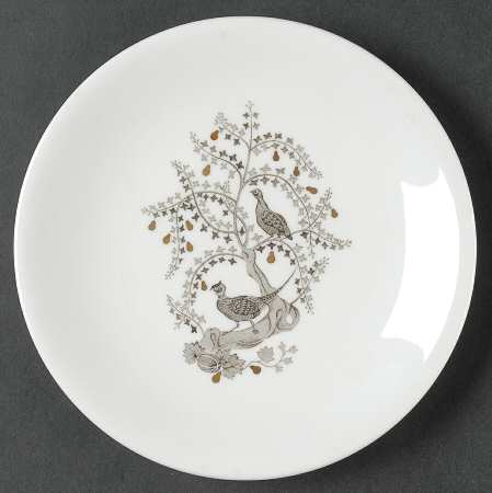 Partridge In A Pear Tree Dessert/Pie Plate