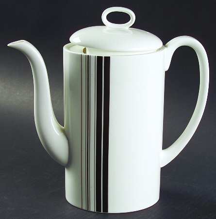 Parallels Coffee Pot & Lid