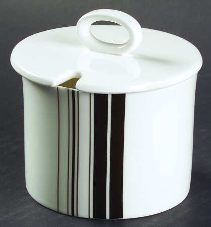 Parallels Sugar Bowl & Lid