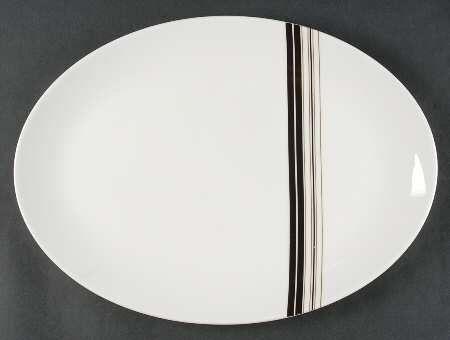 Parallels 14" Oval Serving Platter