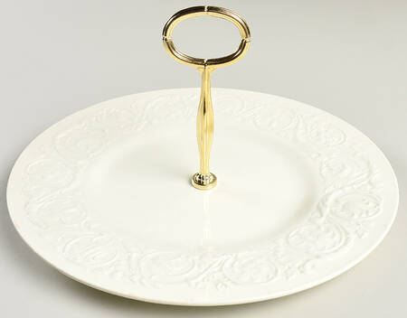 Patrician (Old, 1927-1986) Round Serving Plate with Center Handle (Dp) Hc
