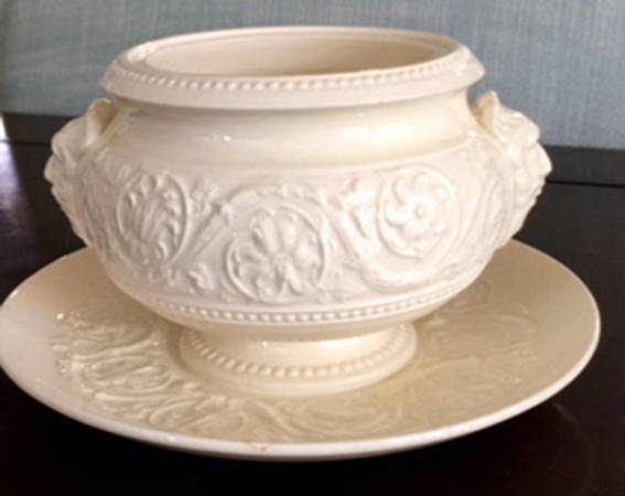 Patrician (Old, 1927-1986) Sauce Boat with Attached Underplate No Lid
