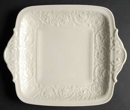 Patrician (Old, 1927-1986) 11" Square Handled Cake Plate