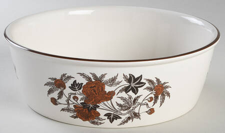 Peony (Oven To Table) 8" Round Vegetable Bowl
