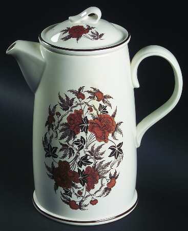 Peony (Oven To Table) Coffee Pot & Lid
