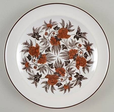 Peony (Oven To Table) Luncheon Plate