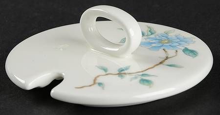 Peony (Bone) Lid for Sugar Bowl