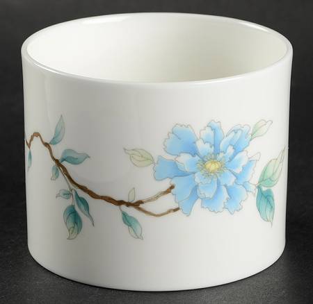 Peony (Bone) Sugar Bowl No Lid