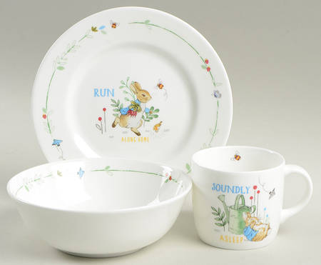 Peter Rabbit (3 Piece) Boys Child Set (BBM26, CERM26 & MUGM26)
