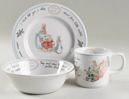 Peter Rabbit (3 Piece) Anniversary Child's Set