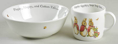 Peter Rabbit (2 Pc) Child's Set (CERM28 & MGM24A)