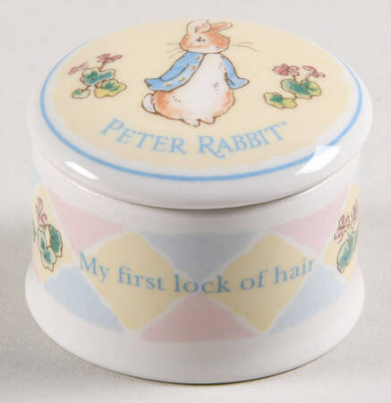 Peter Rabbit 1" Round Box & Lid