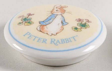 Peter Rabbit Lid for 1" Round Box