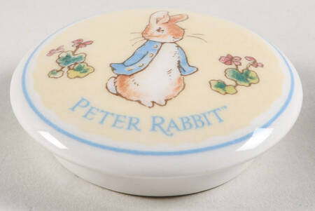 Peter Rabbit Lid for 1" Round Box