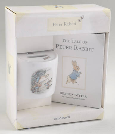 Peter Rabbit Money Box & Book Gift Set