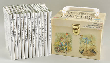 Peter Rabbit 12 Book Set of World of Peter Rabbit w/Presentation Box