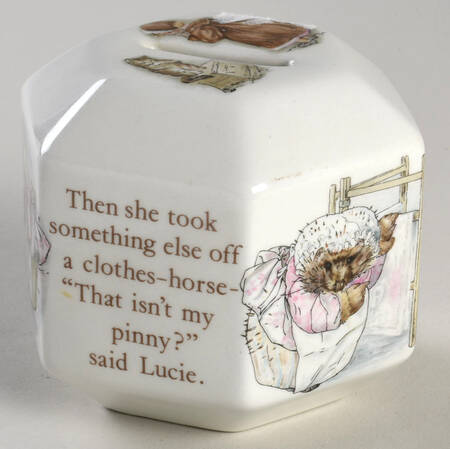 Peter Rabbit Octagonal Money Box