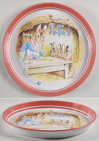 Peter Rabbit Metal Serving Tray