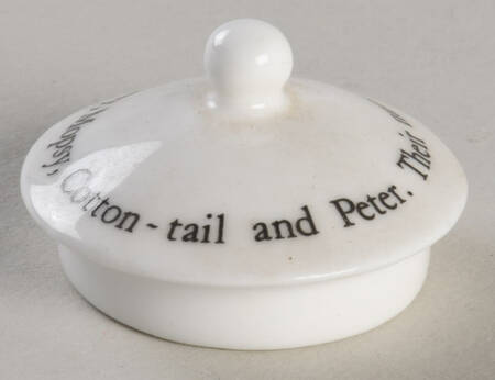 Peter Rabbit Lid for Miniature Teapot