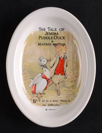 Peter Rabbit 5" Oval Tray