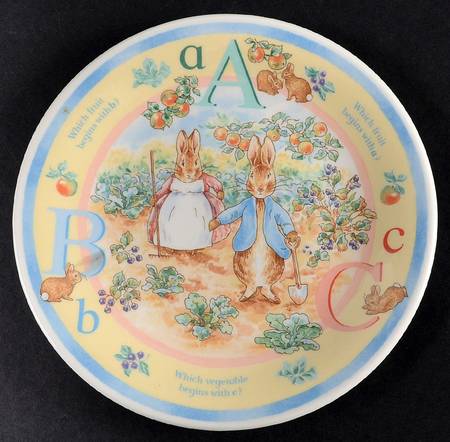 Peter Rabbit Bread & Butter Plate