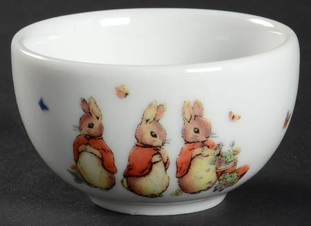 Peter Rabbit Child's Open Sugar Bowl