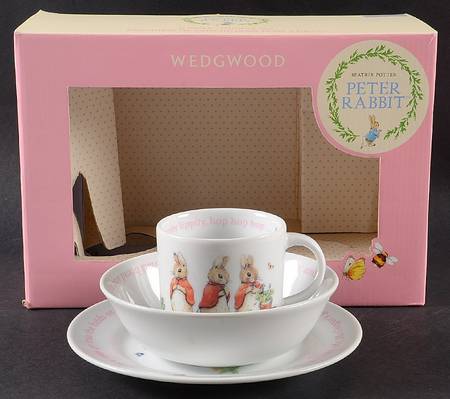 Peter Rabbit (3 Pc) Girl Child's/Nursery St(MUGM24,CERM15,BBM14