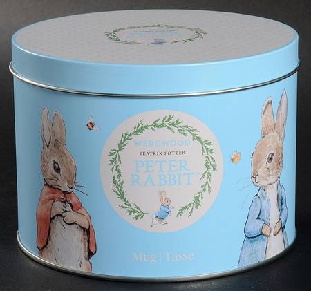 Peter Rabbit Tin Gift Box for Mug