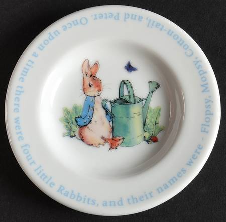 Peter Rabbit Child's Plate