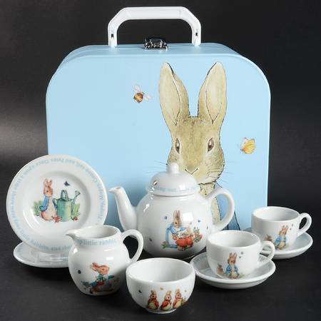 Peter Rabbit (10 Piece Boxed) Child's Tea Set