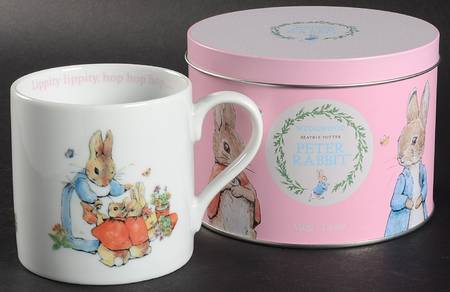 Peter Rabbit Mug in a Tin Gift Box