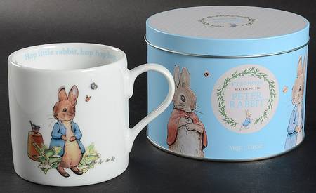 Peter Rabbit Mug in a Tin Gift Box