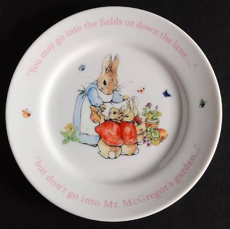 Peter Rabbit Bread & Butter Plate