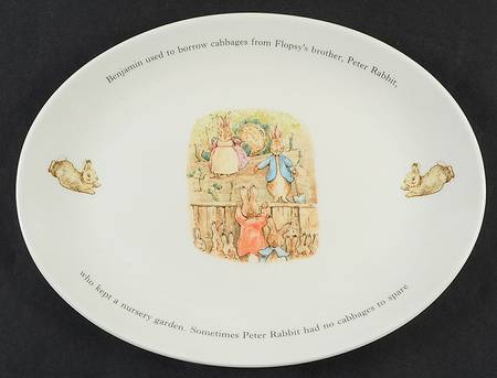 Peter Rabbit 12" Oval Serving Platter