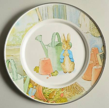 Peter Rabbit Enamel Child's Plate