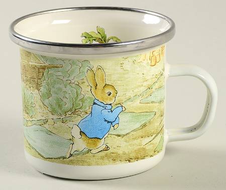 Peter Rabbit Enamel Child's Mug