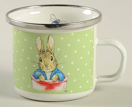 Peter Rabbit Enamel Child's Mug