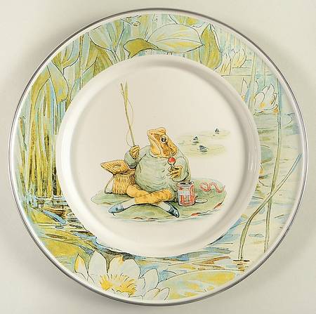 Peter Rabbit Enamel Child's Plate