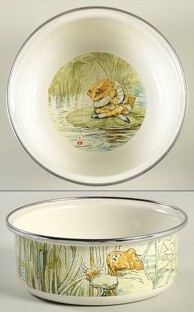Peter Rabbit Enamel Child's Bowl