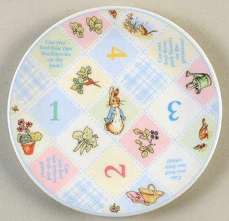Peter Rabbit Bread & Butter Plate