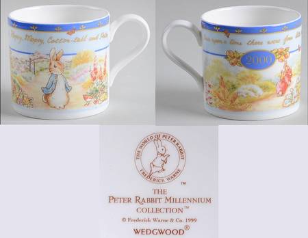 Peter Rabbit Millennium Mug