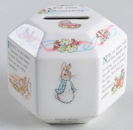 Peter Rabbit Octagonal Money Box
