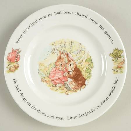 Peter Rabbit Bread & Butter Plate