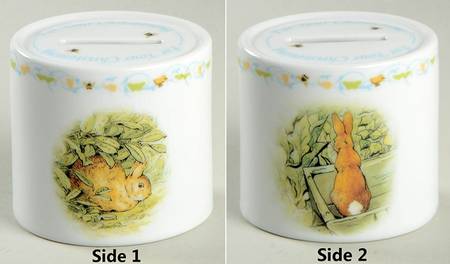 Peter Rabbit Oval Money Box