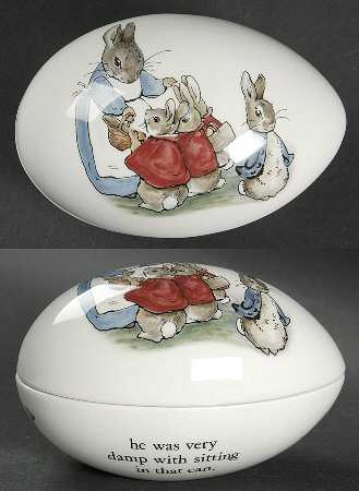 Peter Rabbit Large Egg Box & Lid